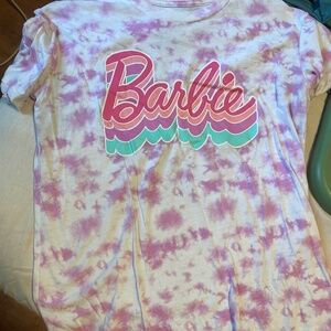 Tie-dye Barbie T-shirt